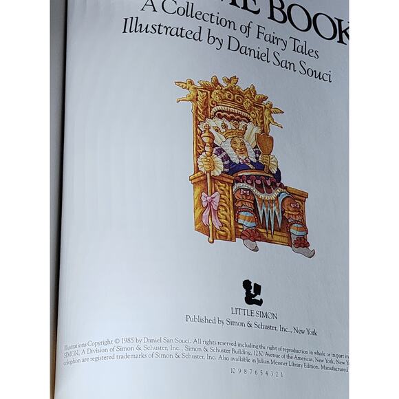 Bedtime Book Collection Of Fairy Tales Illustrated Sleepy Time Childrens 1980s - Picture 2 of 10